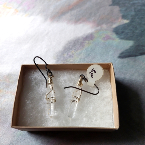 Crystal Earrings - Picture 1 of 1